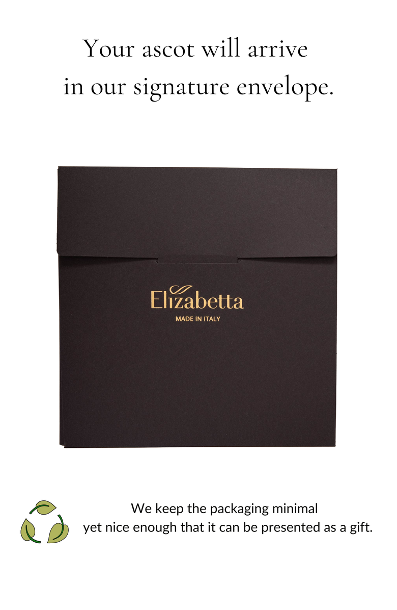 Elizabetta Bugatti - Silk Ascot Cravat Tie for Men, Alternate, color, Grey