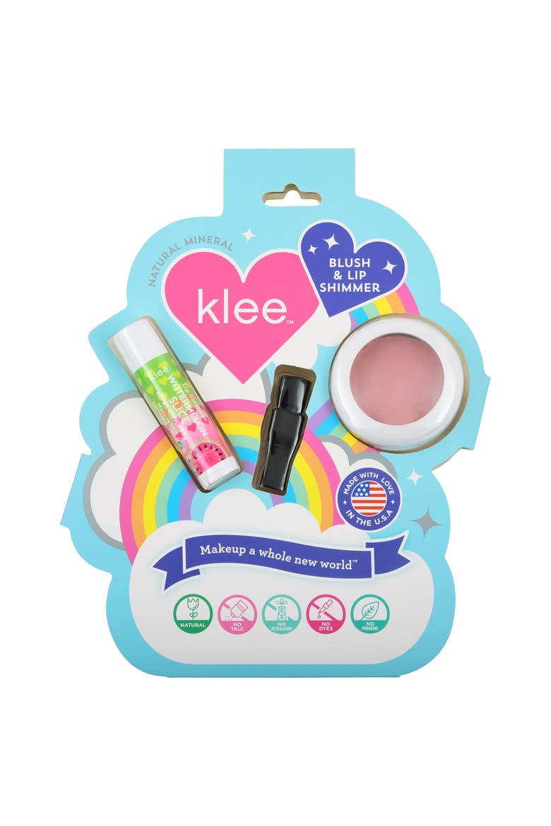 Sugar Drop Glow - Kids' Blush and Lip Shimmer Set, Alternate, color, Light Pink