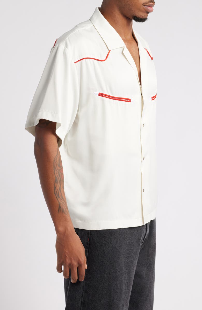 Elwood Western Camp Shirt, Alternate, color, Lotus