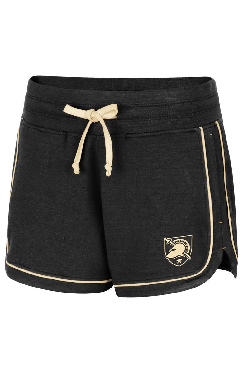 COLOSSEUM Women's Colosseum Black Army Black Knights Lil Sebastian Tri-Blend Shorts, Alternate, color, 