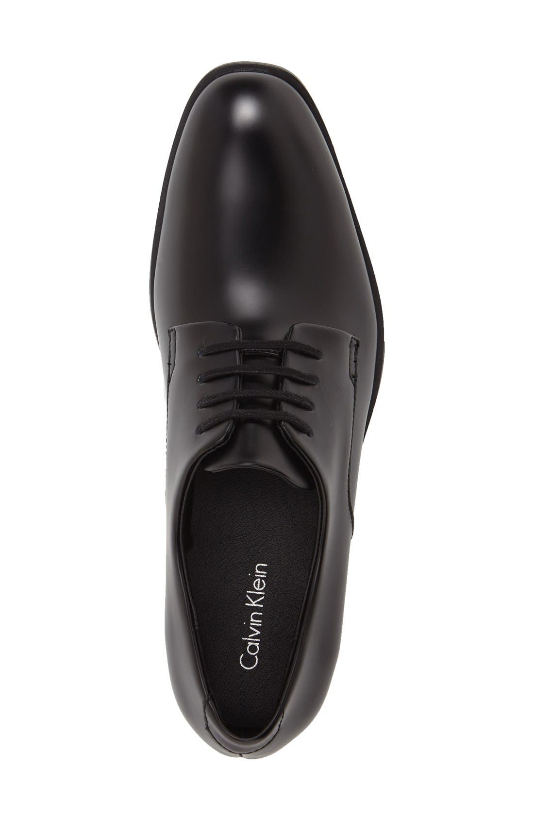 Calvin Klein 'Dorrel' Plain Toe Derby, Alternate, color, 