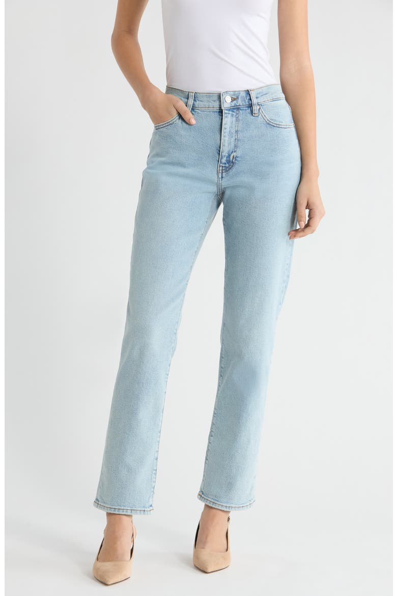 The Borrowed Mid Rise Boyfriend Jeans, Main, color, IDA