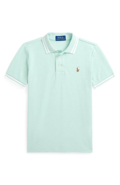 Kids' Tipped Cotton Piqué Polo (Toddler & Little Kid)