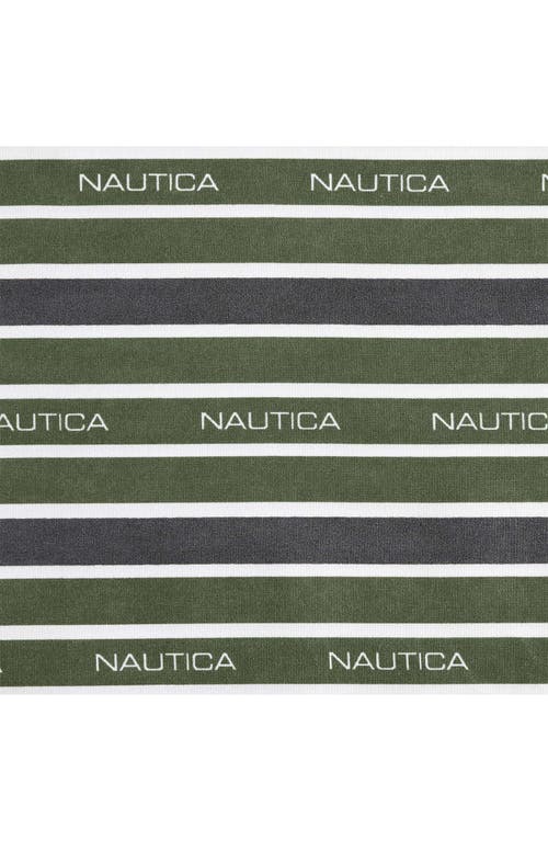 NAUTICA NAUTICA VARADERO TYPEFACE 200 THREAD COUNT SHEET SET 