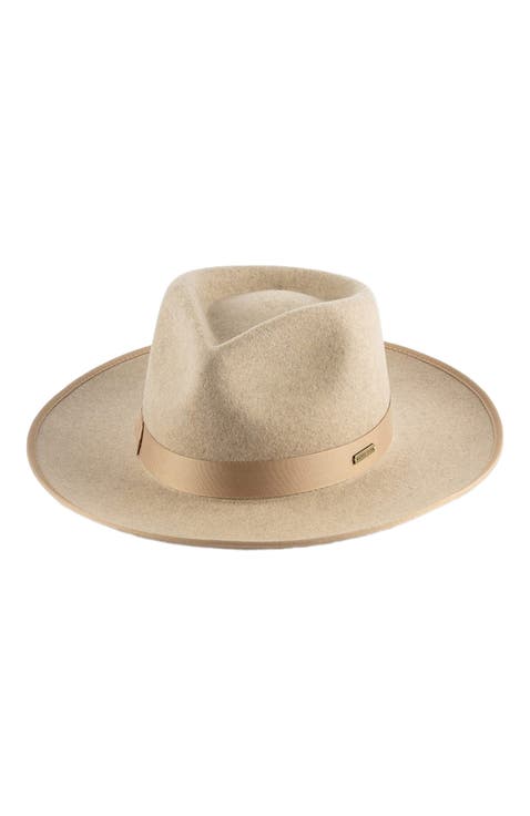 Monroe Rancher Wool Fedora Hat