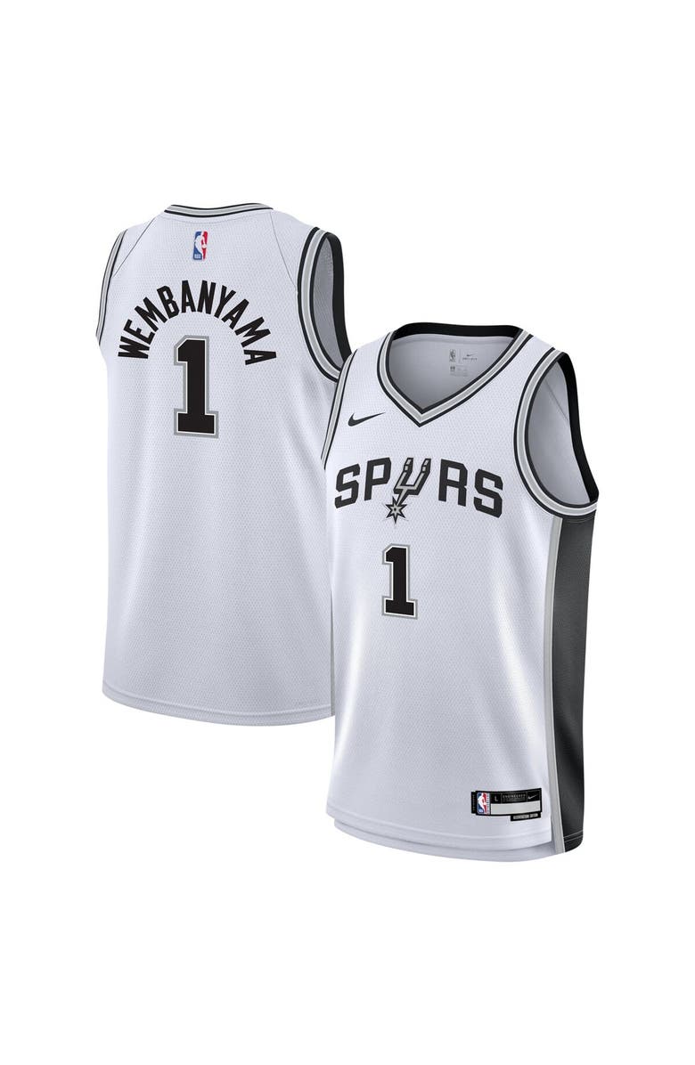Nike Youth Nike Victor Wembanyama White San Antonio Spurs Swingman Jersey - Association Edition, Main, color, White