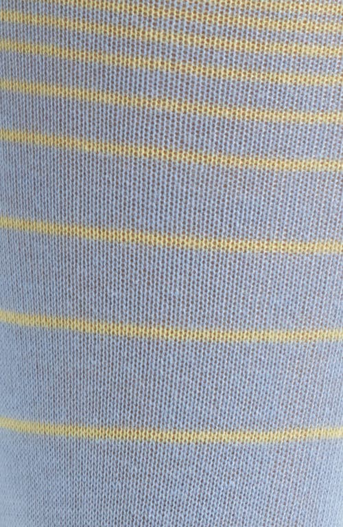 Nordstrom Gradient Combed Cotton Blend Dress Socks In Blue