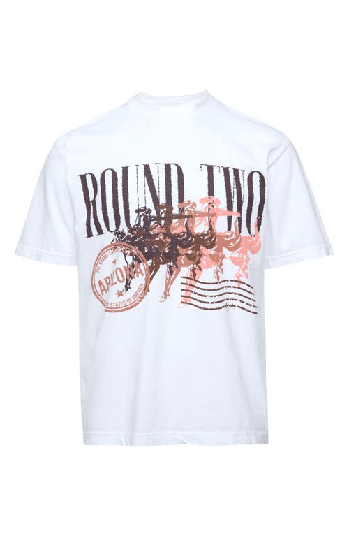 Shop Round Two Arizona Stamp Graphic T-shirt
