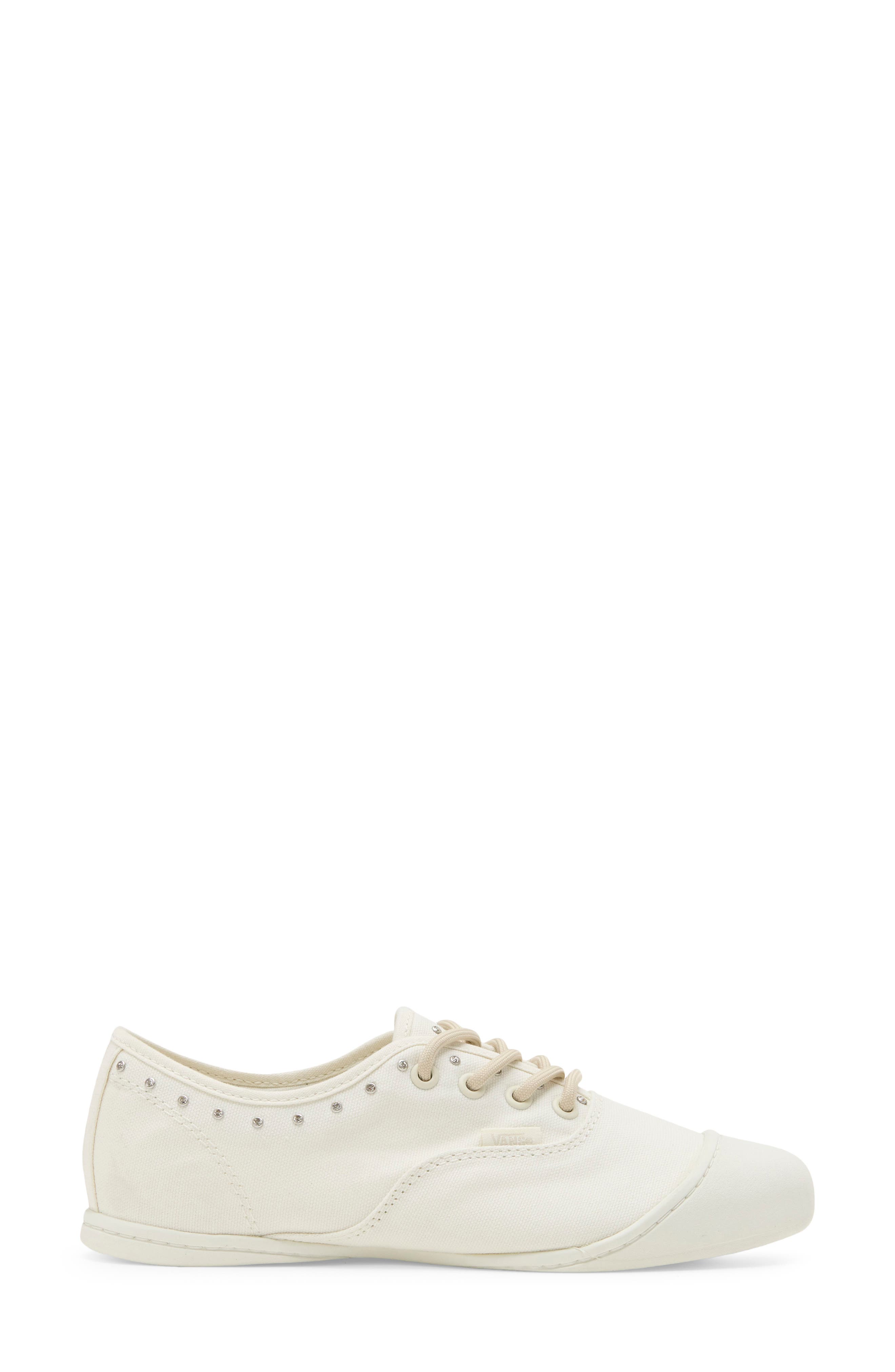 Authentic Prima Rhinestone Sneaker, Alternate, color, MARSHMALLOW