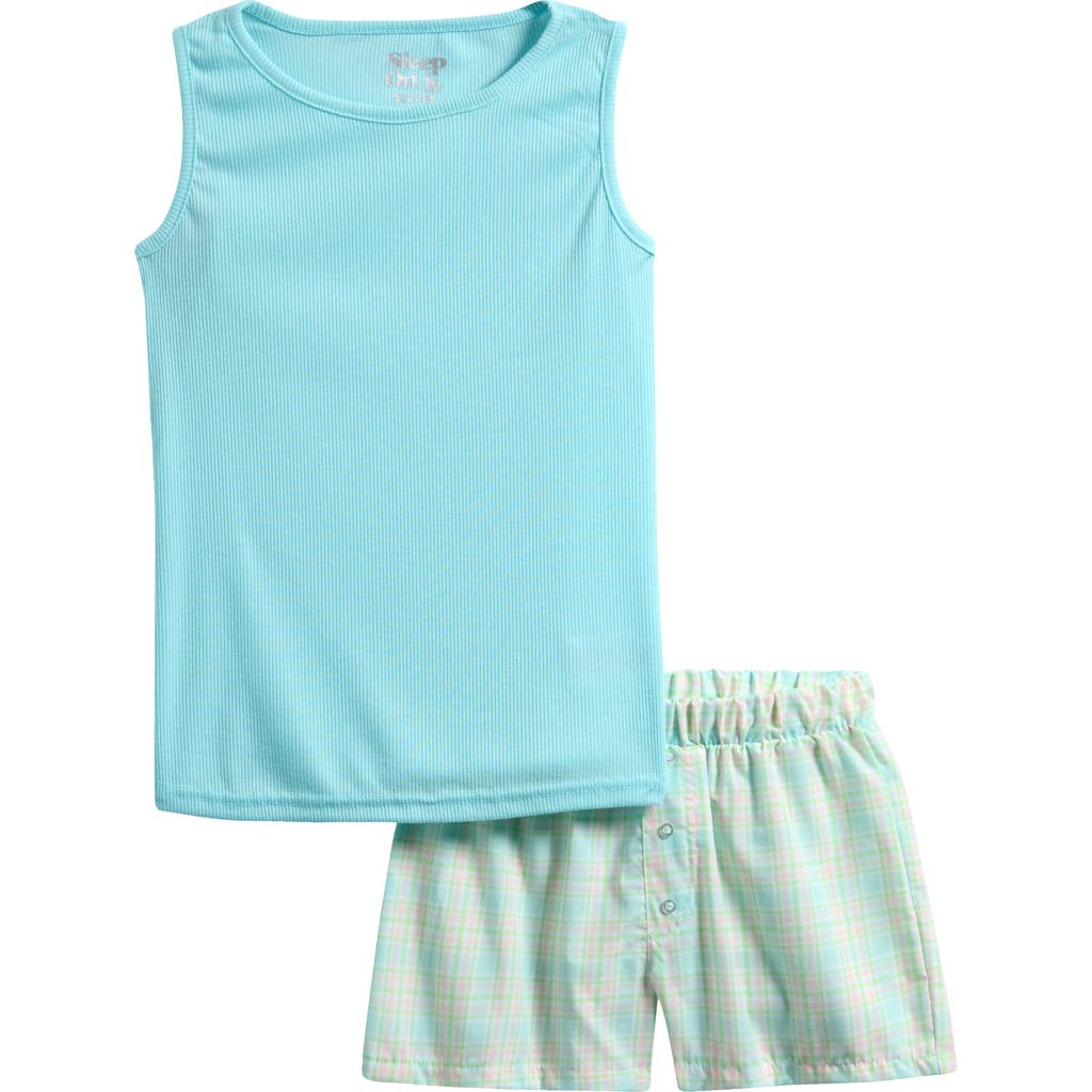 Sleep On It Kids' Short Pajamas In Blue
