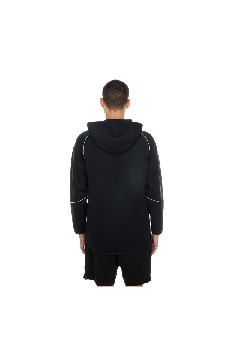 Men's New Era  Black Denver Broncos Combine Authentic Raglan Full-Zip Hoodie, Alternate, color, Black