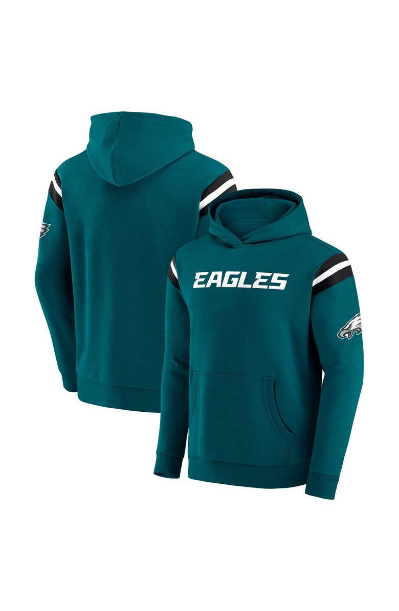 Darius Rucker Collection by Fanatics Men's Darius Rucker Collection by Fanatics Green Philadelphia Eagles Football Washed Pullover Hoodie, Main, color, Green