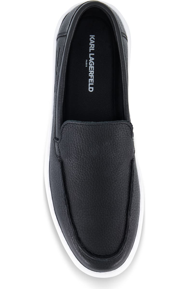 KARL LAGERFELD PARIS Arthur Slip-On Sneaker, Alternate, color, Black