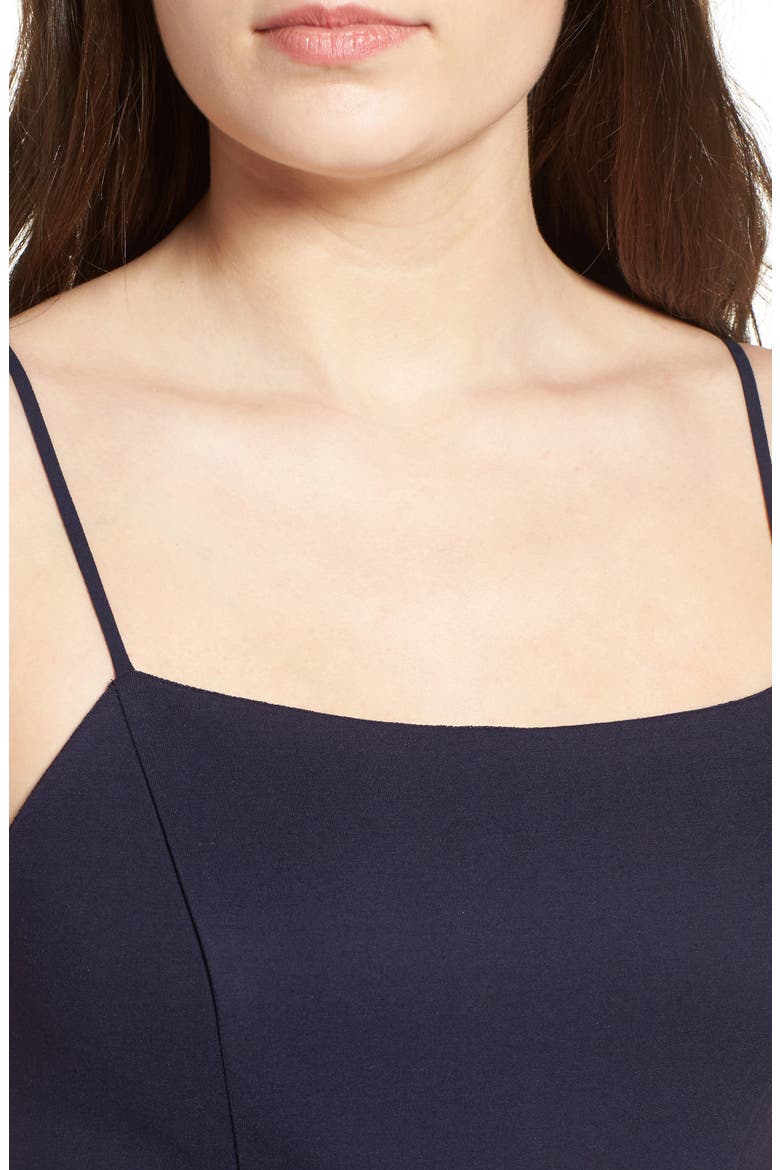 Stretch Ponte Minidress, Alternate, color, NAVY