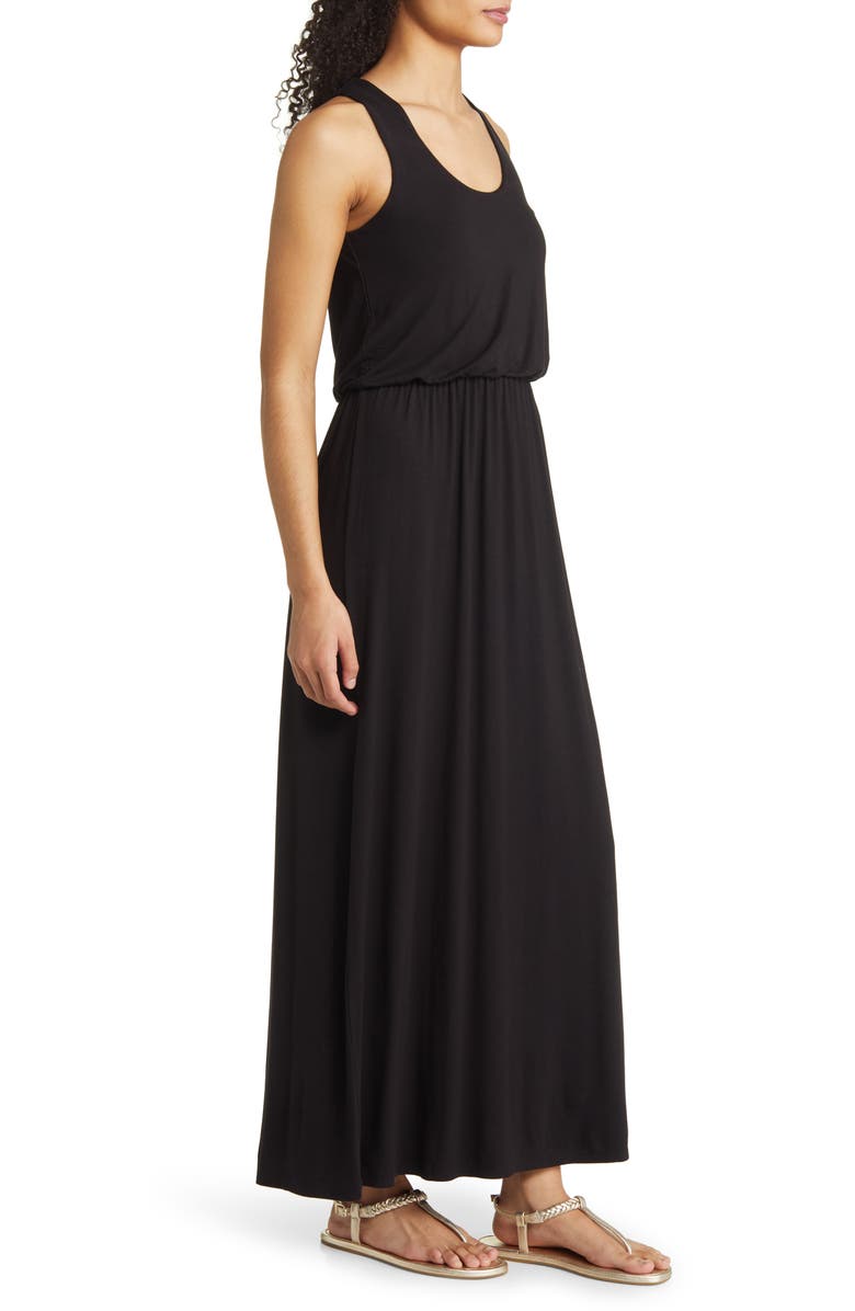 Caslon<sup>®</sup> Sleeveless Jersey Maxi Dress, Alternate, color,