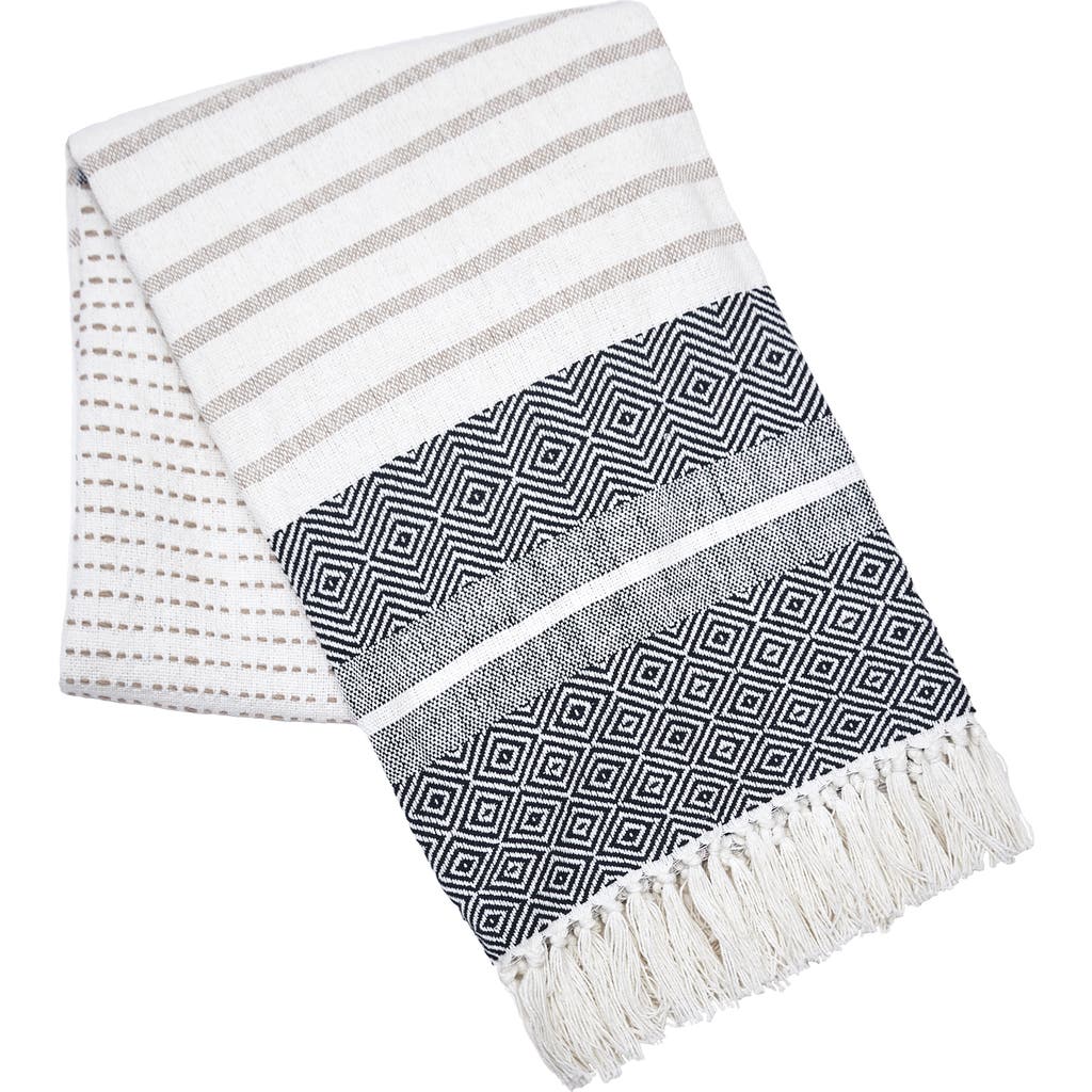Carol & Frank Berkley Onyx Throw Blanket In Multi