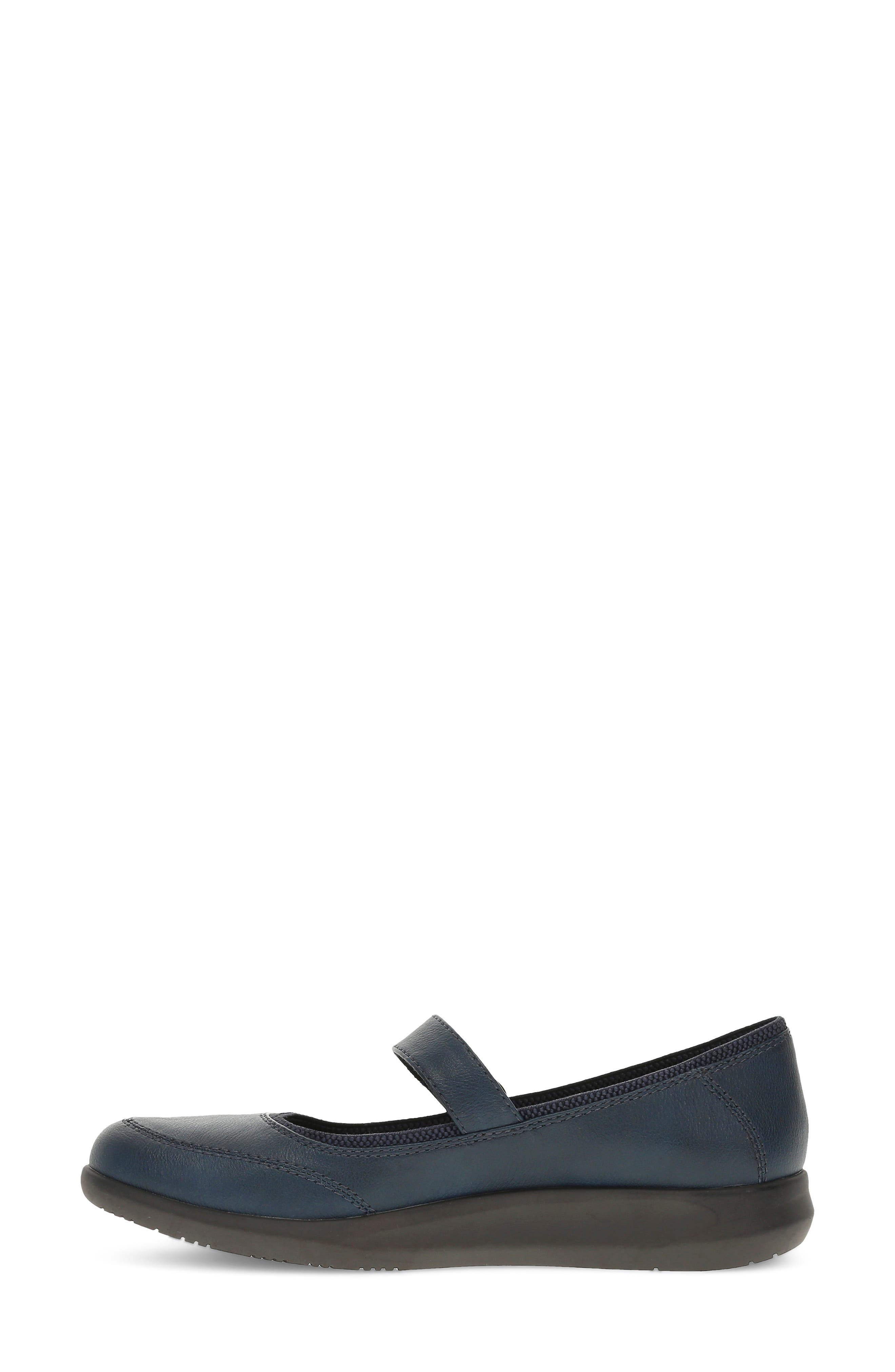 Joesie Mary Jane Flat, Alternate, color, DARK NAVY