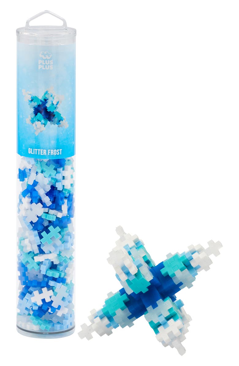 Plus-Plus USA 240-Piece Glitter Frost Block Set, Alternate, color, 