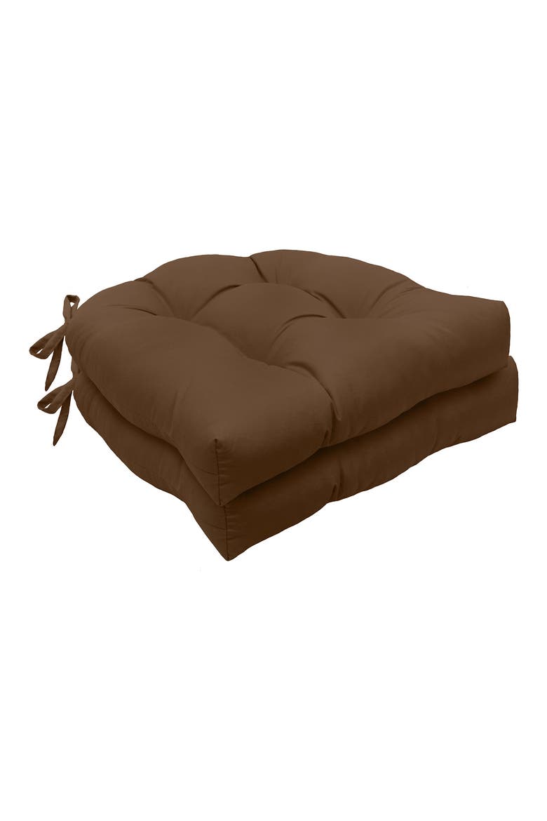 2-Pack Chair Pads, Main, color, BROWN