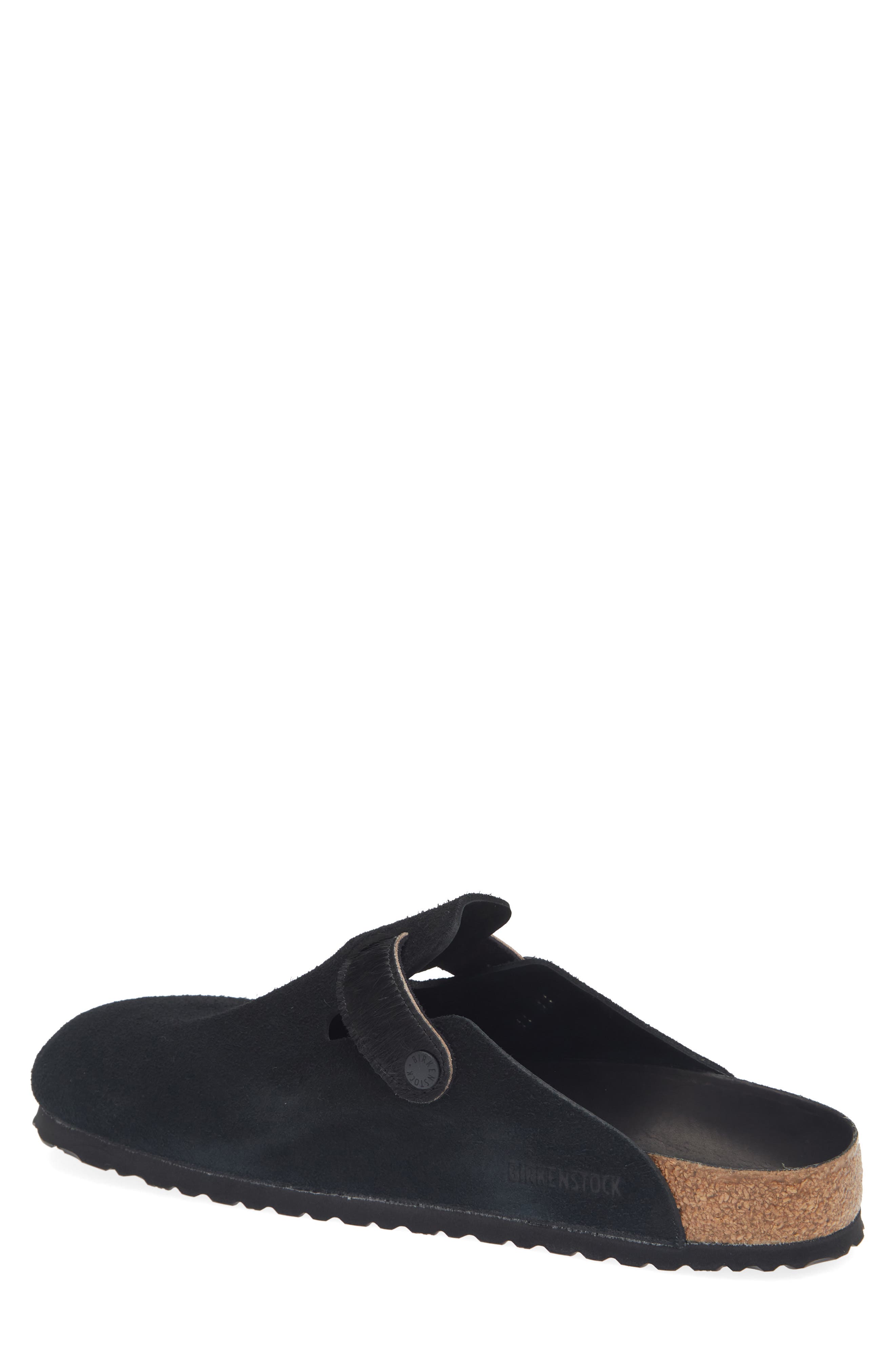 Boston Clog, Alternate, color, BLACK