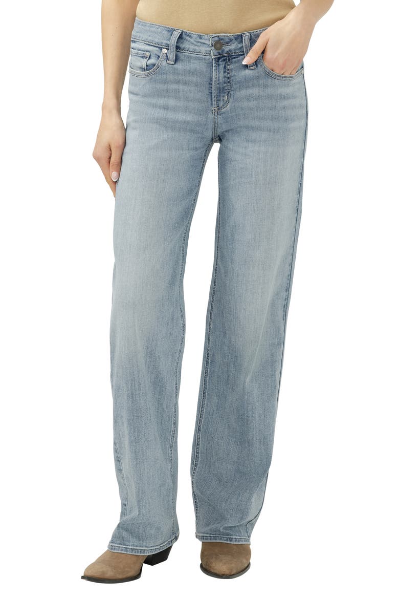 Elyse Baggy Straight Leg Jeans, Main, color, DYLAN