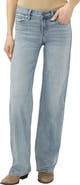 Silver Jeans Co. Elyse Baggy Straight Leg Jeans