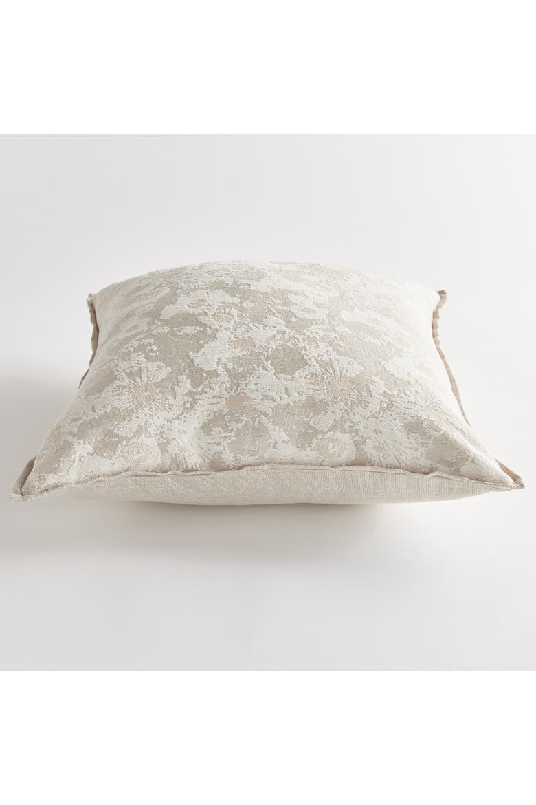Sofia Square Indoor or Outdoor Throw Pillow, 24" x 24", Alternate, color, Gray