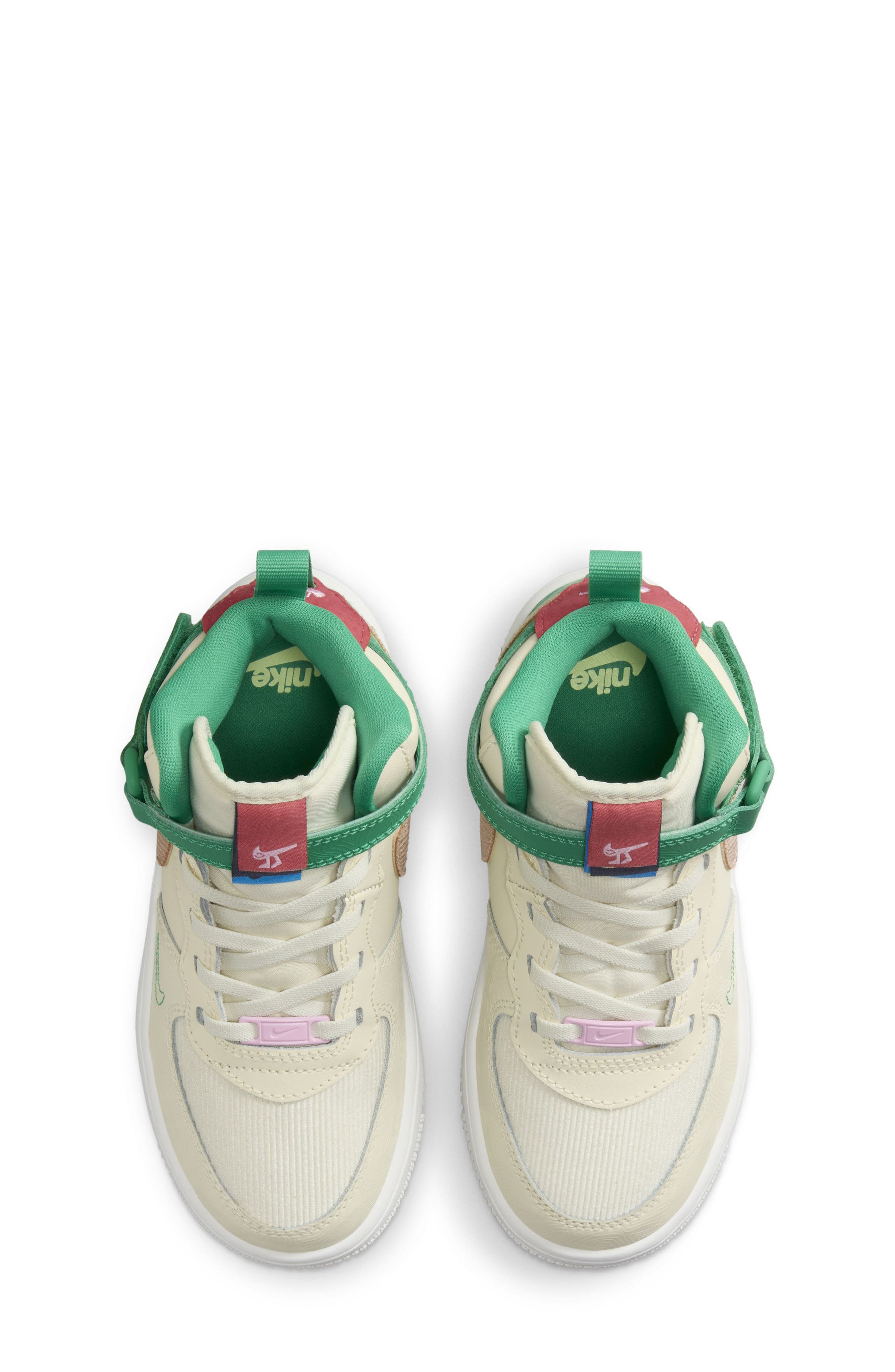 Nike Kids' Air Force 1 EasyOn Mid SE Sneaker, Alternate, color, 