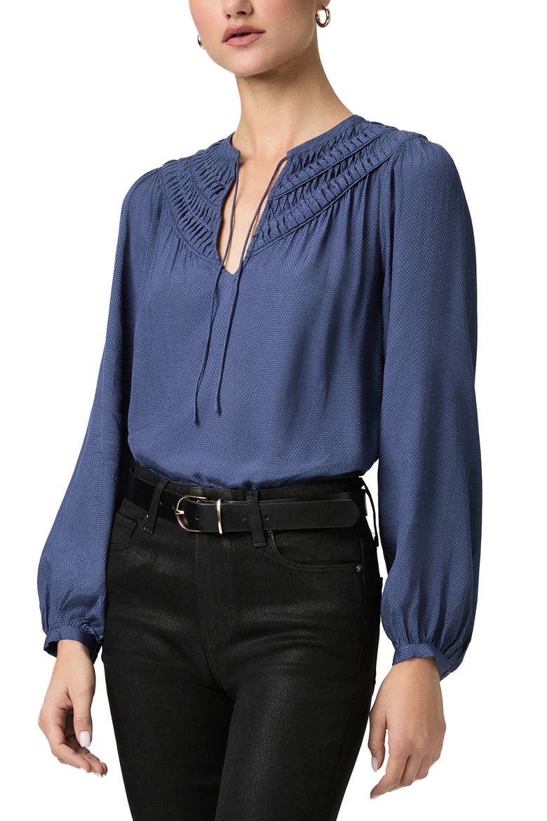 Milani Gathered Top, Main, color, PALE SAPPHIRE