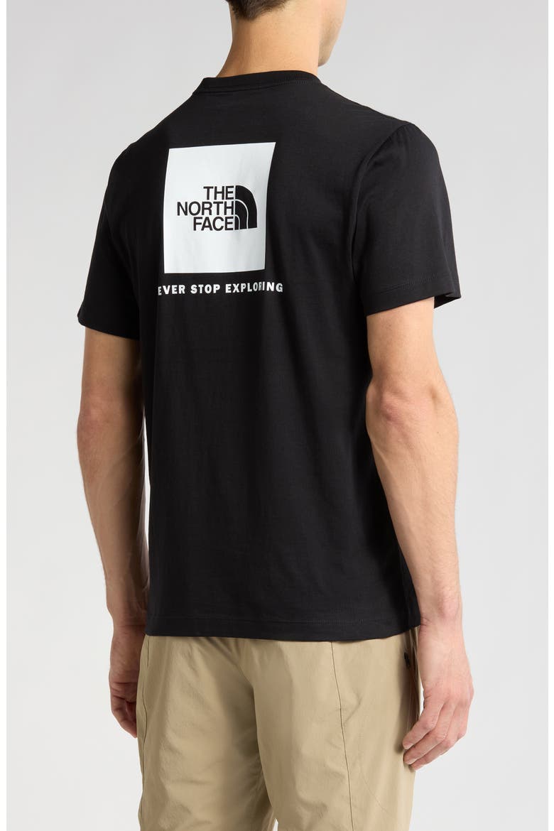 Box Logo Graphic Tee, Alternate, color, TNF BLACK/ TNF WHITE