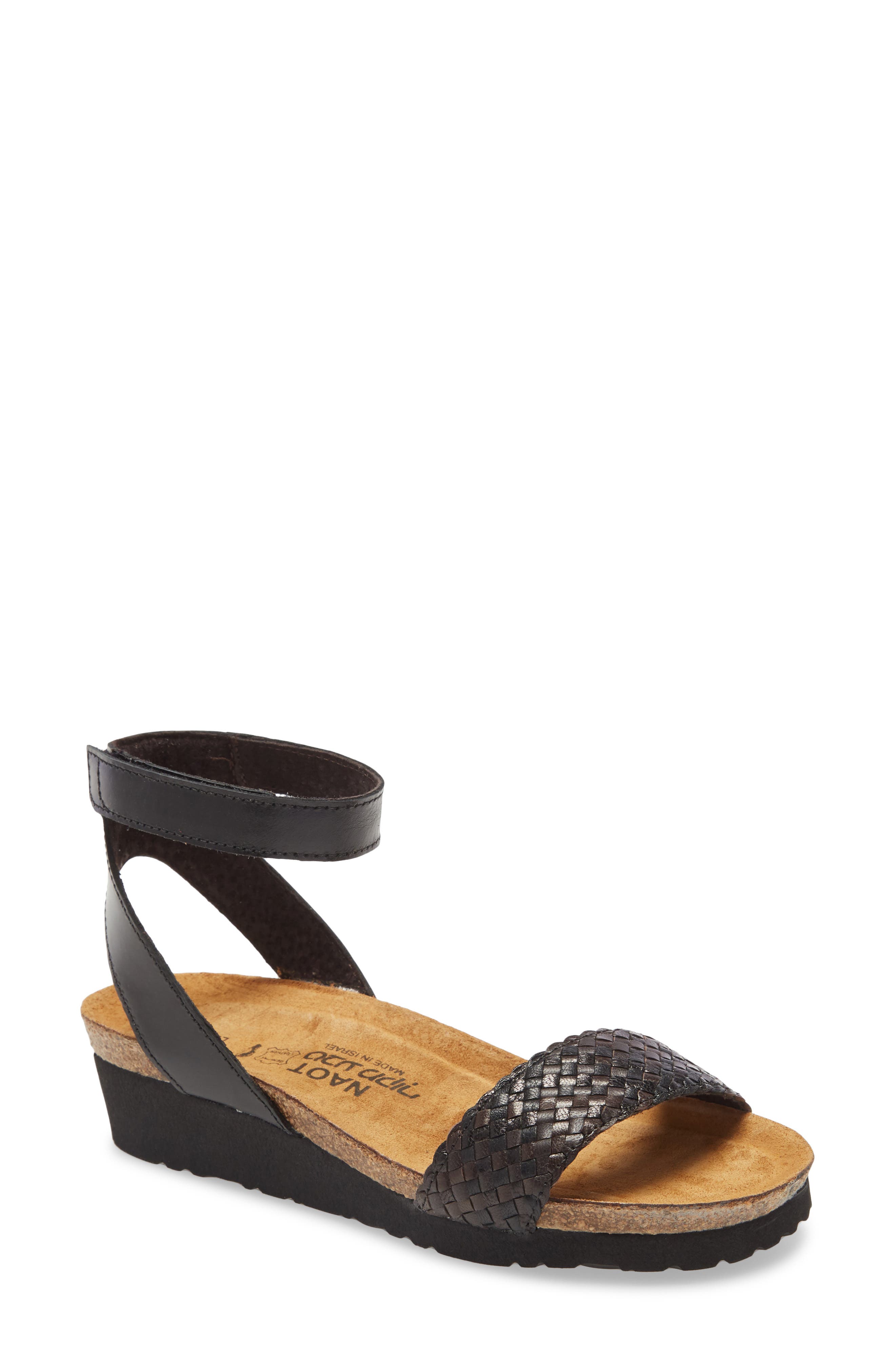 Naot Abbie Ankle Strap Sandal, Main, color, 