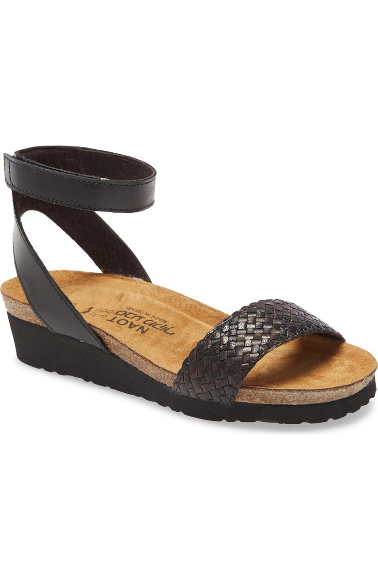 Naot Abbie Ankle Strap Sandal, Main, color,