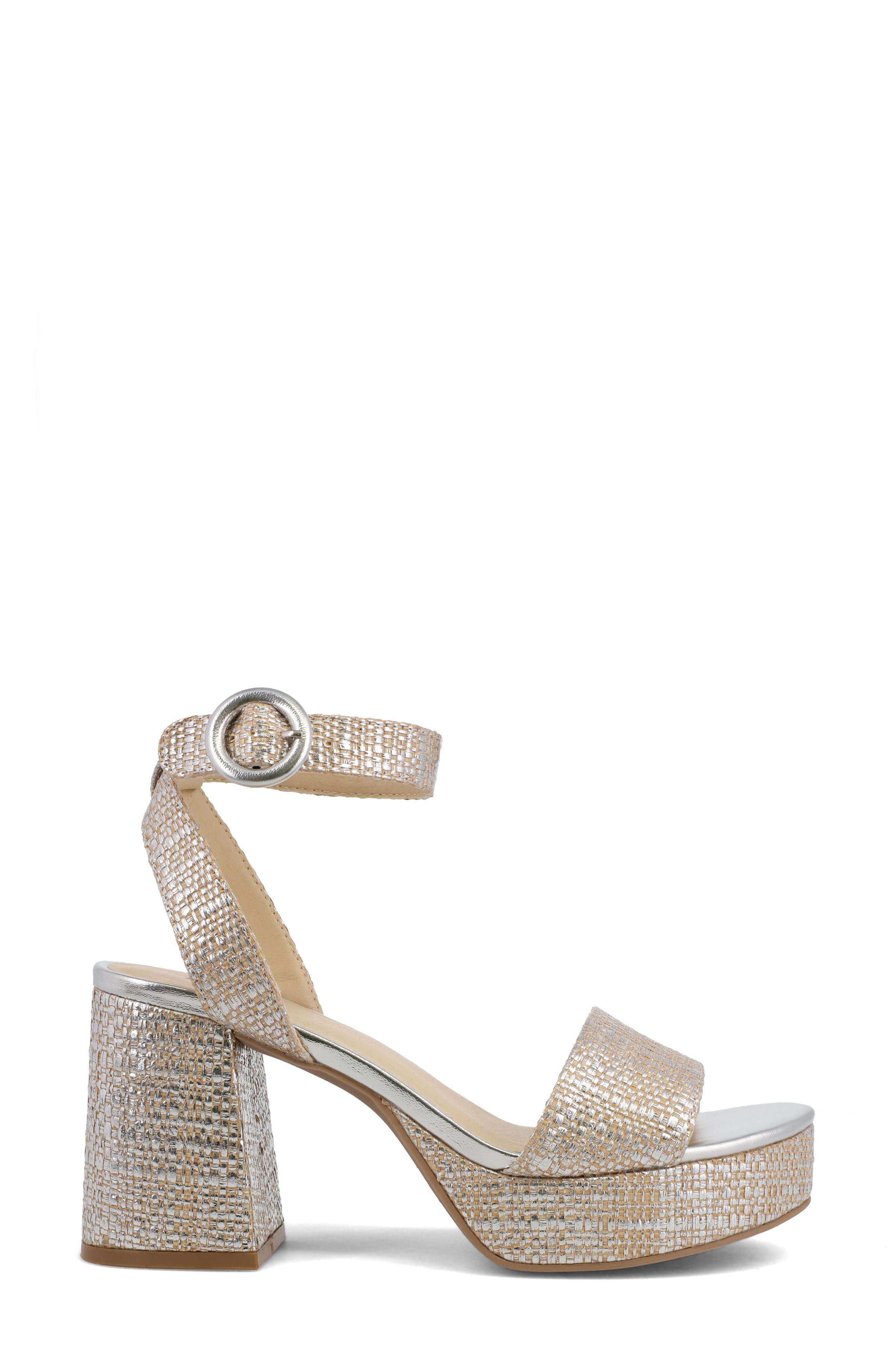 MIA Renee Sandal, Alternate, color, Silver