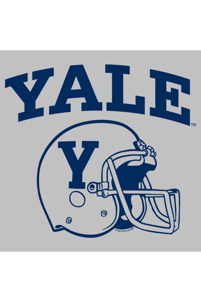 Women's Yale University Football School Logo  Graphic T-Shirt, Alternate, color, Athletic Heather