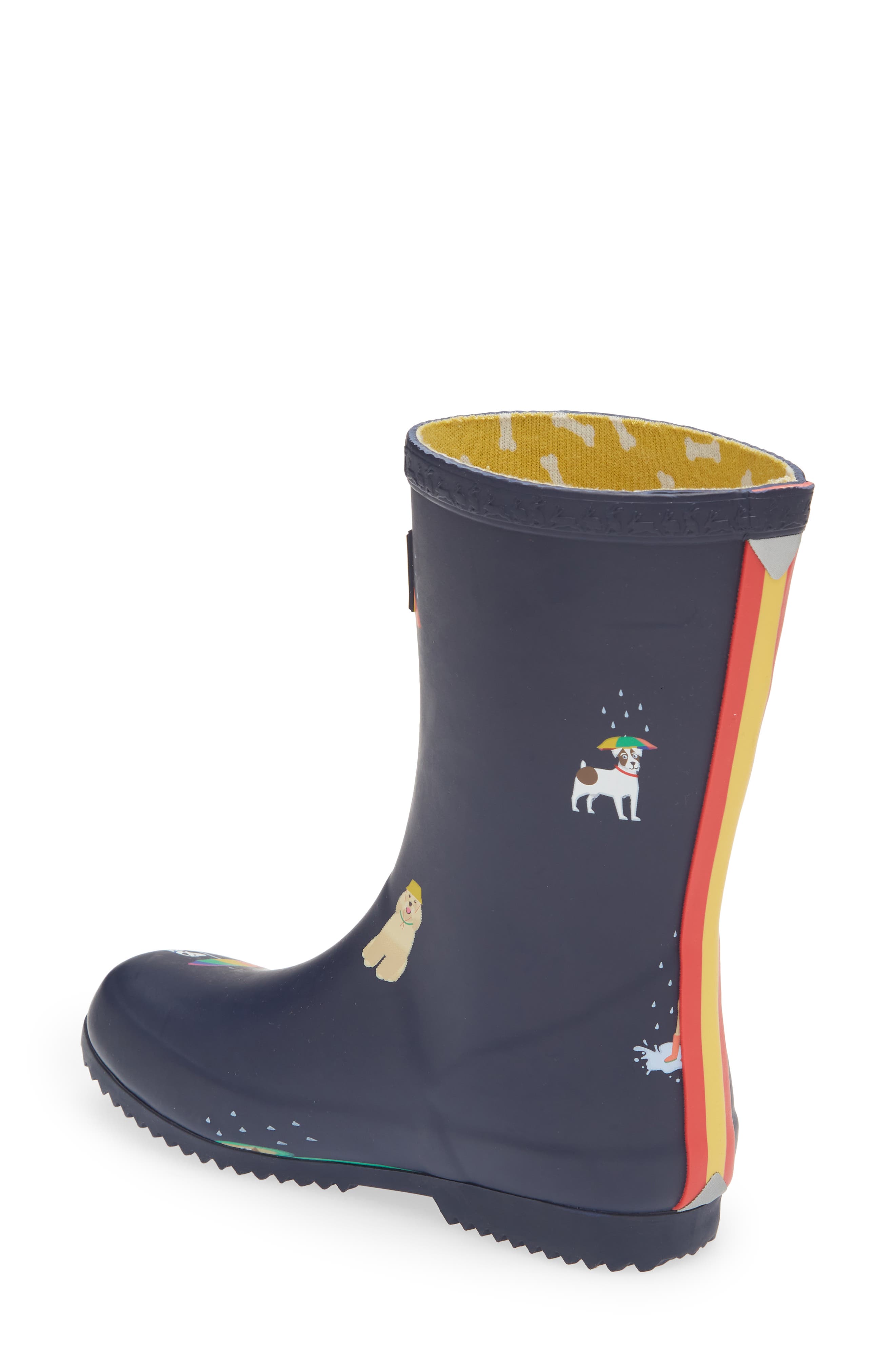 Joules Junior Roll Up Rain Boot, Alternate, color, 