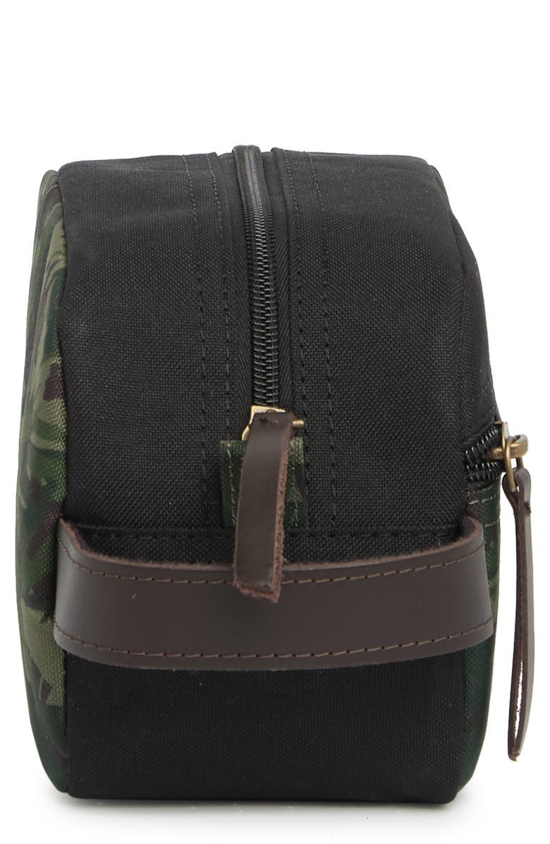 Timberland Camo Canvas Dopp Kit, Alternate, color, 