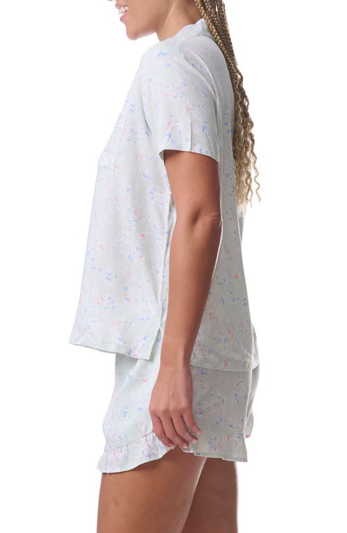 Splendid Print Short Pajamas In Breezy Love