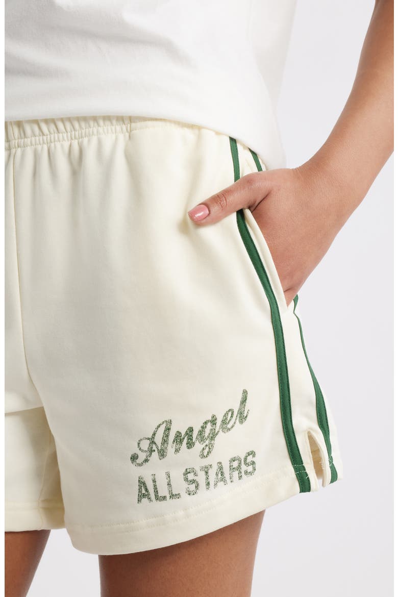 Angel All-Stars Sweat Shorts, Alternate, color, PEARL