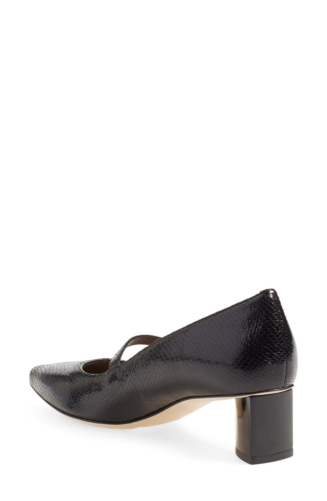 'Georgia' Pump, Alternate, color, BLACK