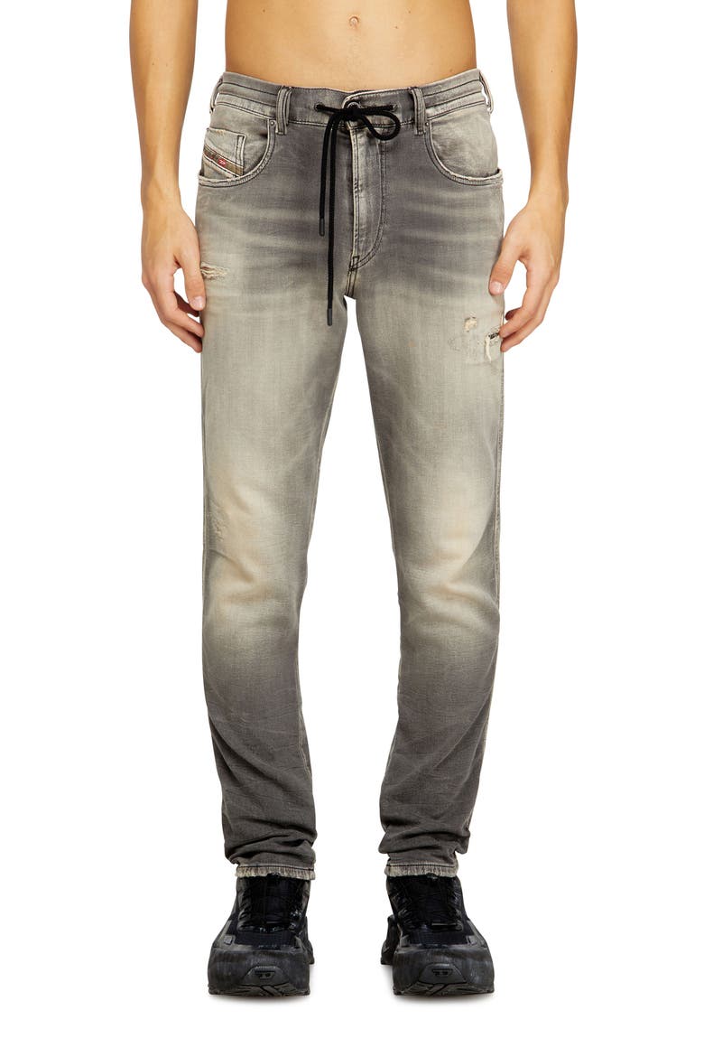 2062 D-Strukt Sweat Jeans, Main, color, SMOKEY GREY