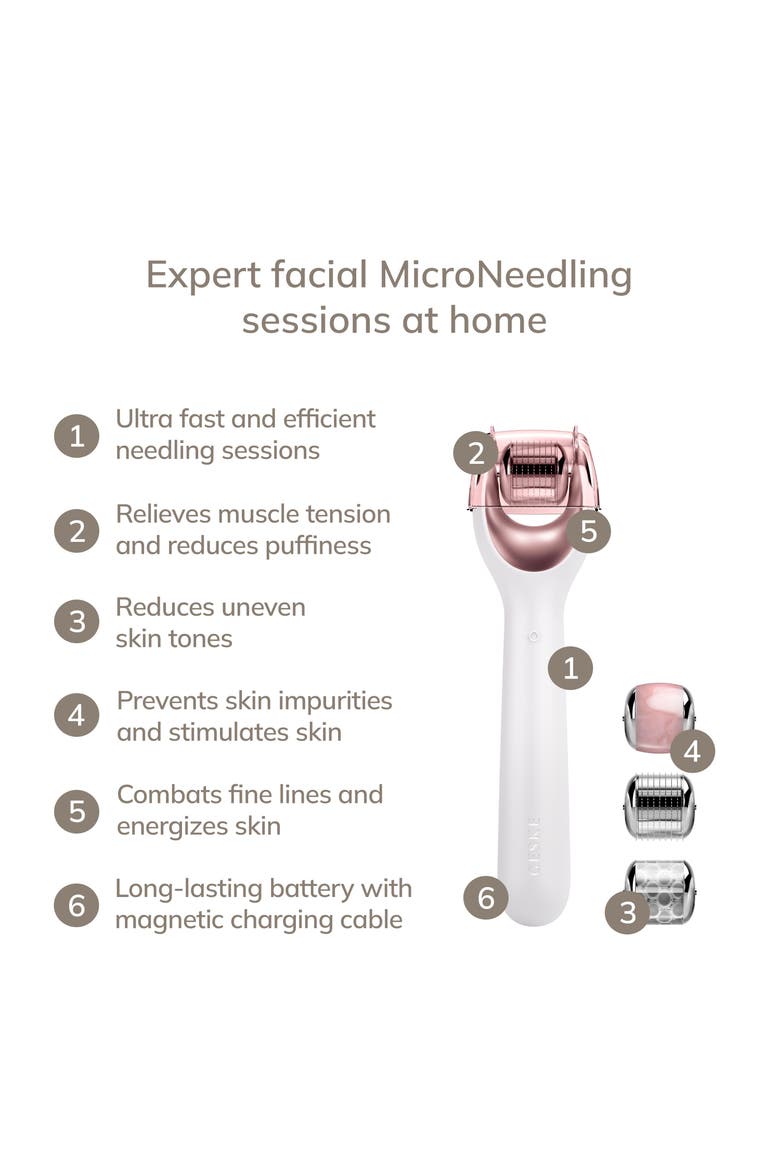 SmartAppGuided MicroNeedle Face Roller | 9 in 1, Alternate, color, Starlight