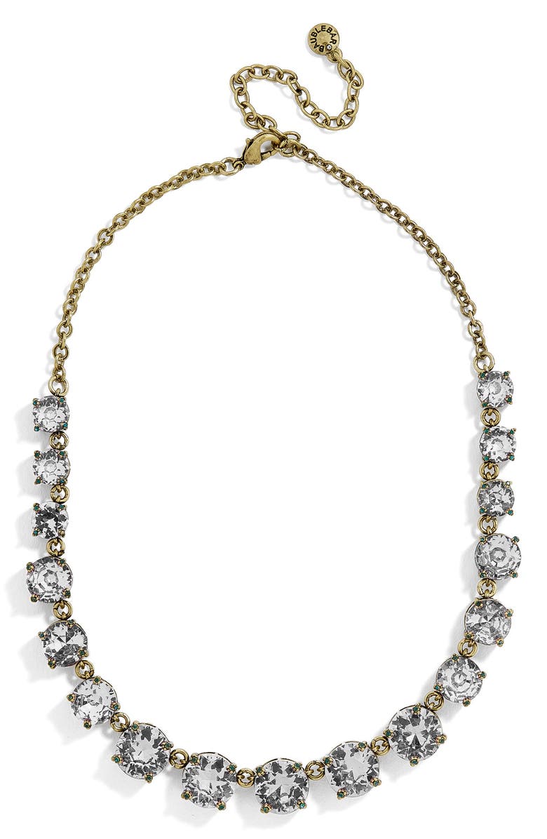 BaubleBar Crystal Collar Necklace, Main, color, 