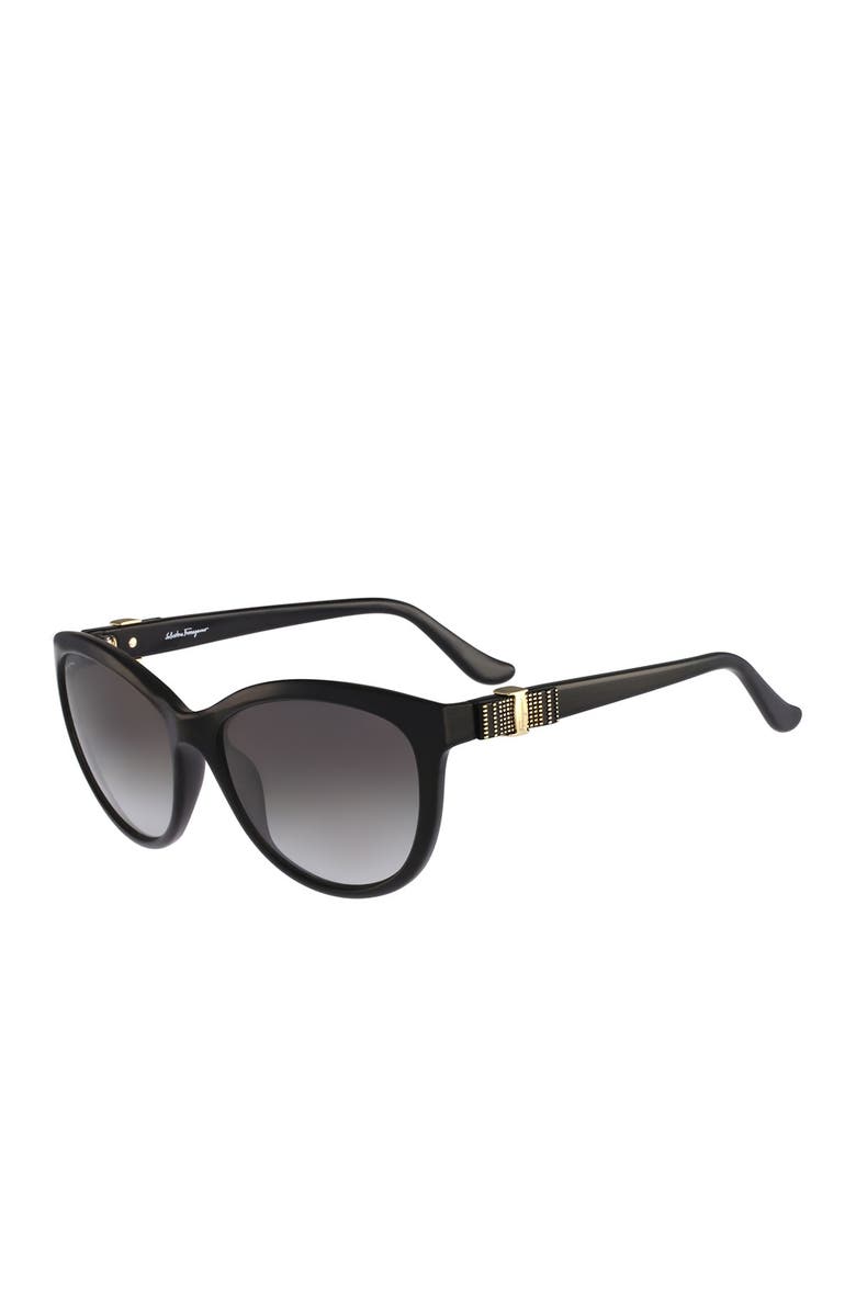 FERRAGAMO Salvatore Ferragamo 'Vara' 57mm Sunglasses, Alternate, color,