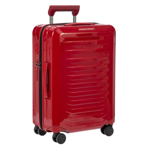 Porsche Design Roadster 21" Carry-on Spinner In Red