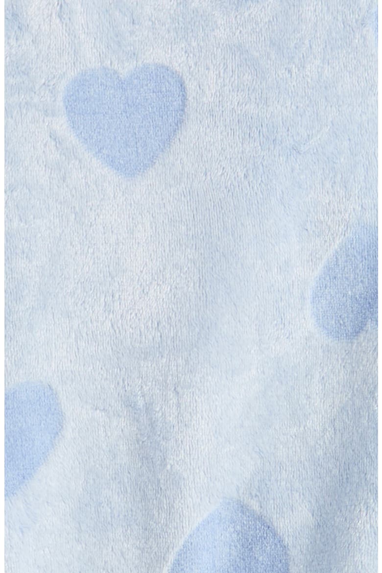 Kids' Embossed Fleece Sweatshirt & Sweatpants Set, Alternate, color, BLUE HYDRANGEA