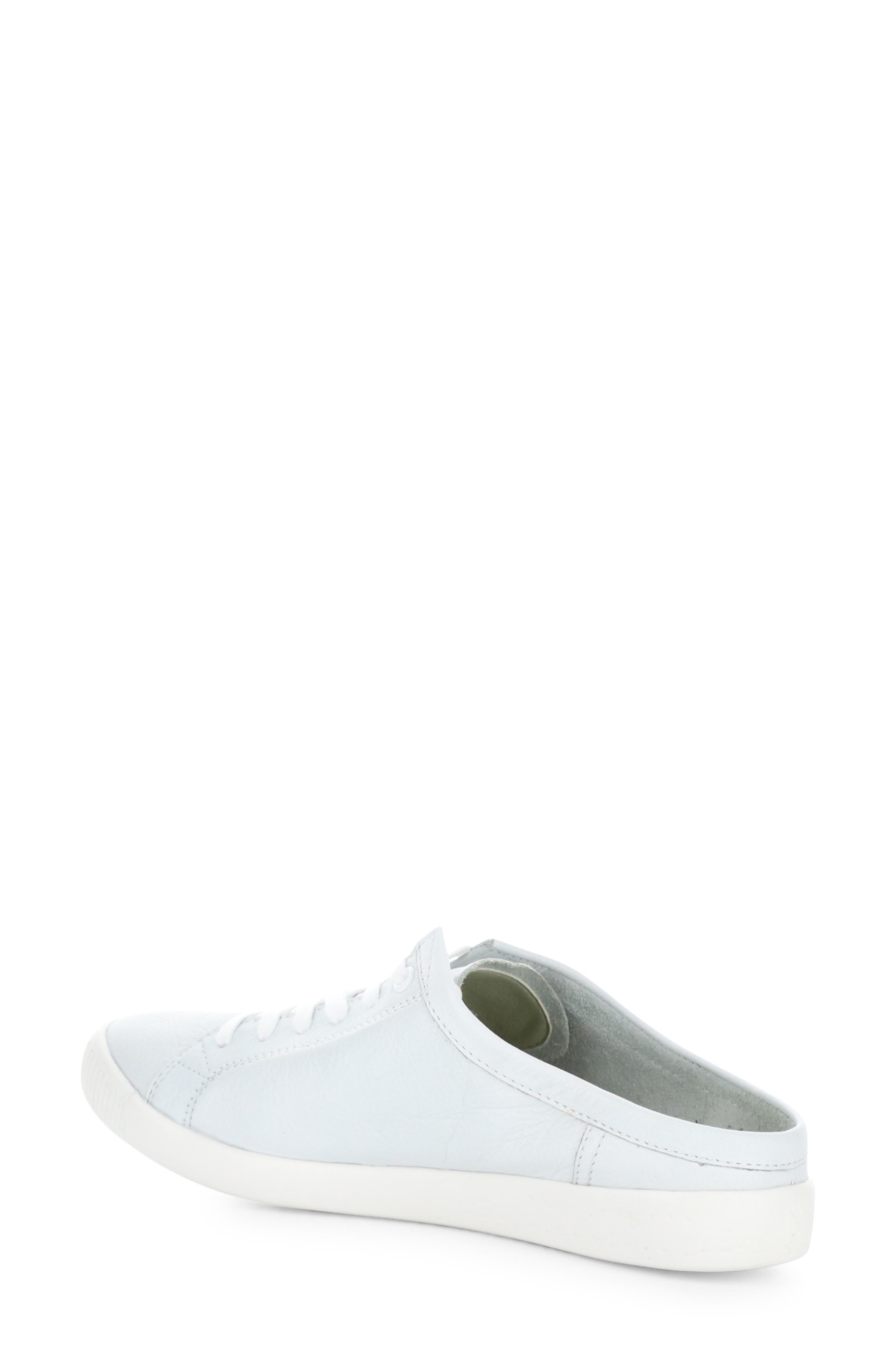 Softinos by Fly London Idle Sneaker, Alternate, color, White Smooth Leather