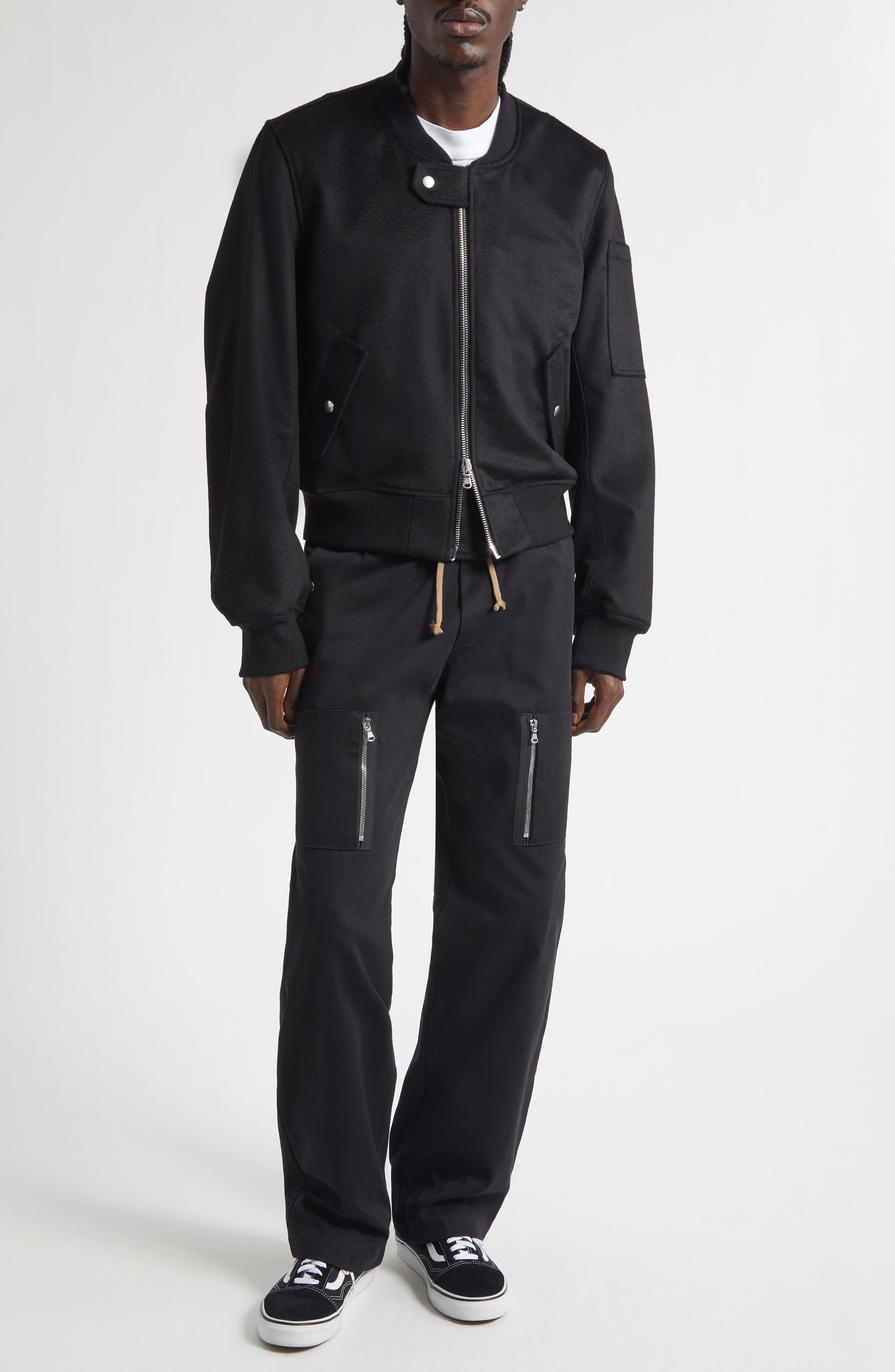Breakdown Camel Hair Bomber Jacket - image 2