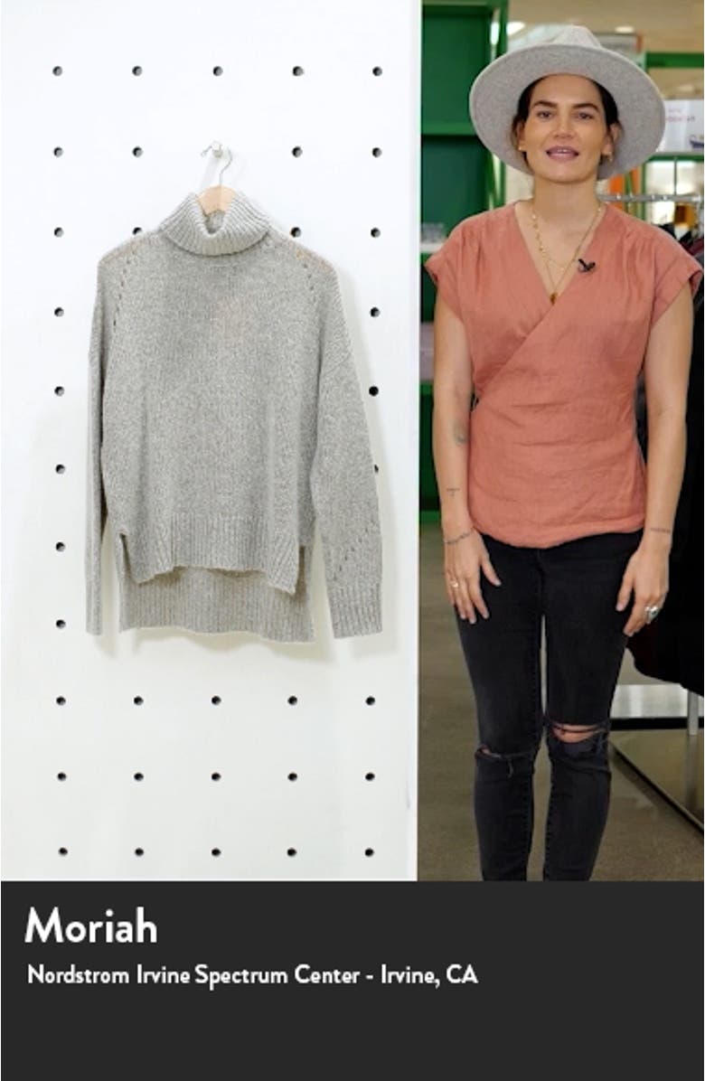 Wool & Cashmere Turtleneck Sweater, sales video thumbnail