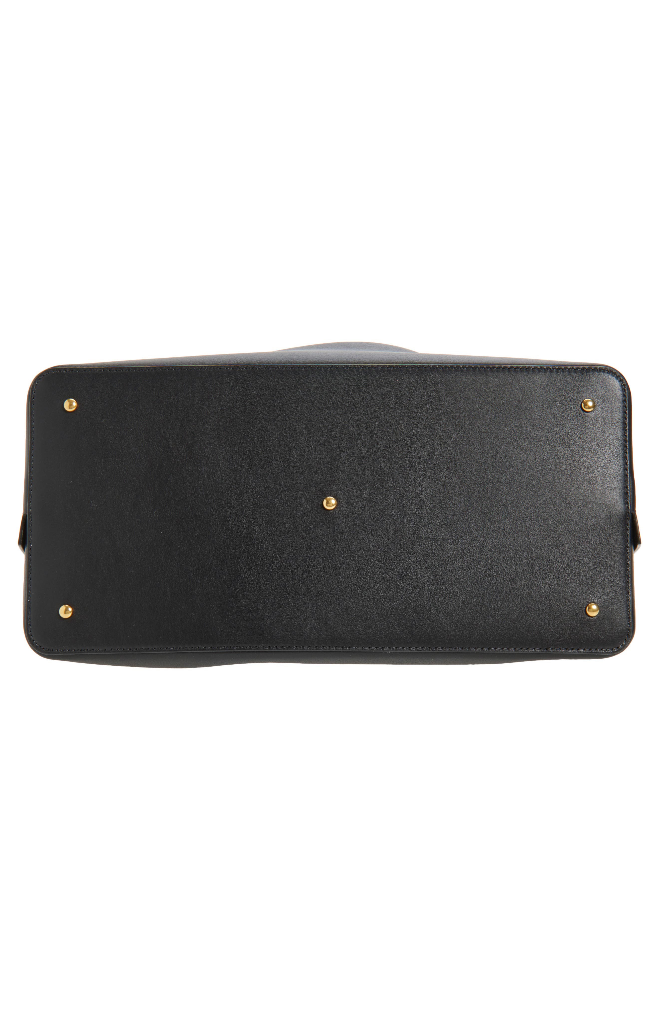 Valentino Garavani Signature VLOGO Tote, Alternate, color, Black/ Camel