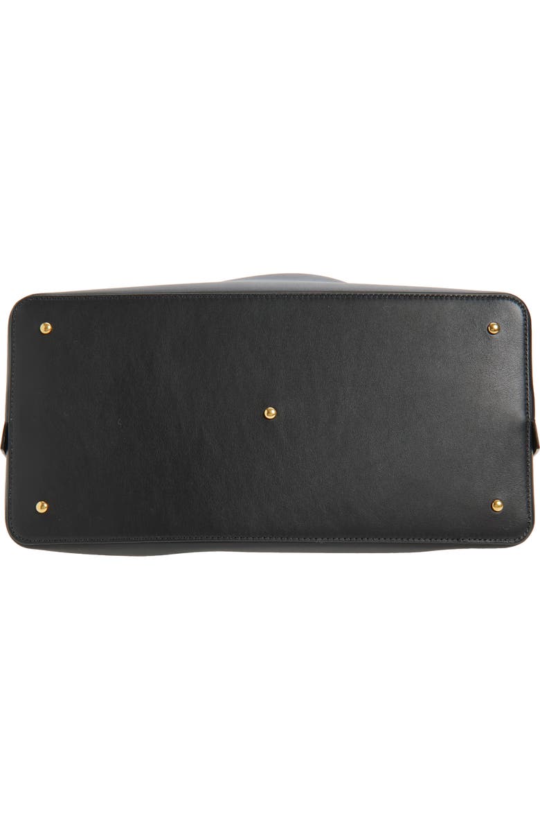 Valentino Garavani Signature VLOGO Tote, Alternate, color, Black/ Camel